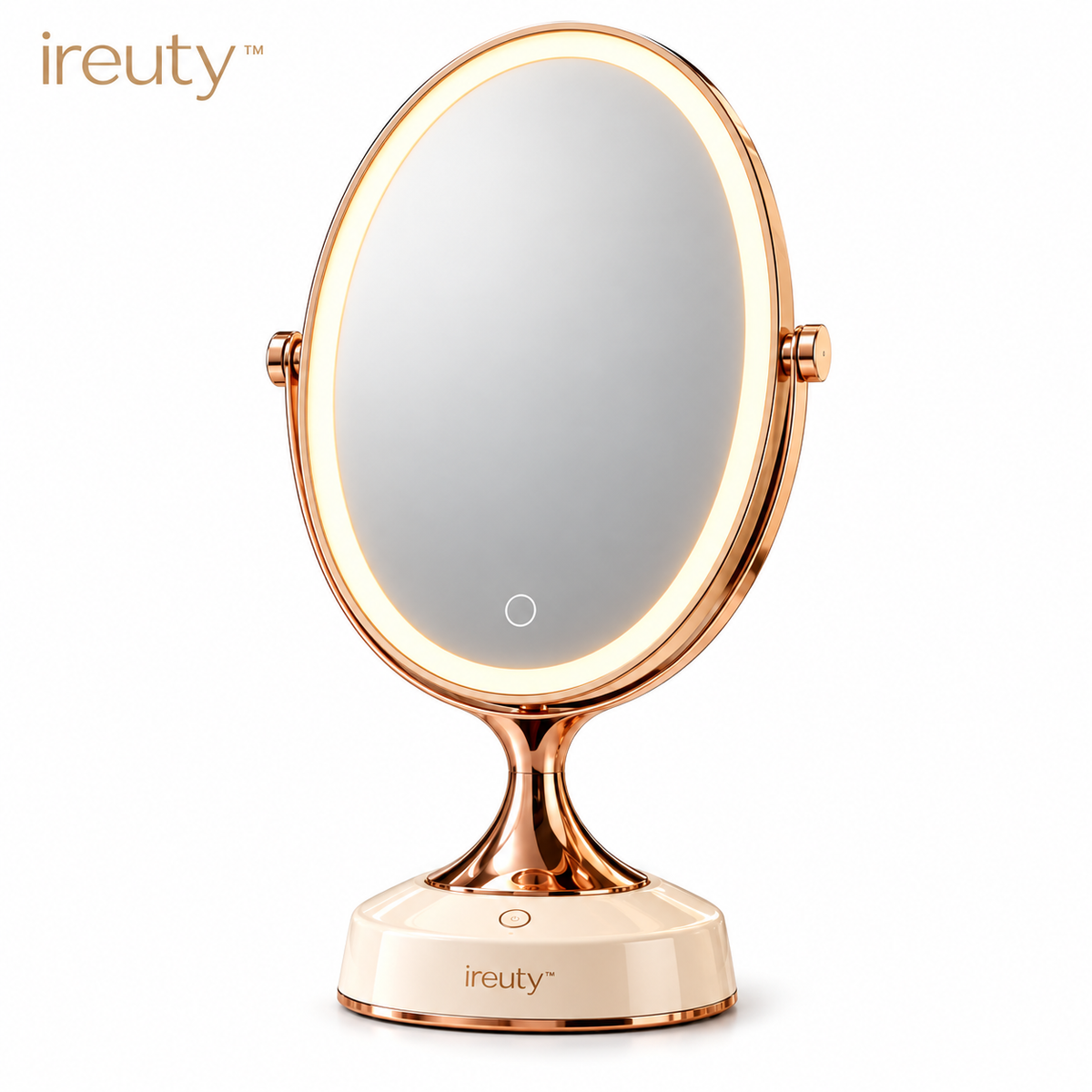 ireuty LumiÉclat LED vanity mirror white background
