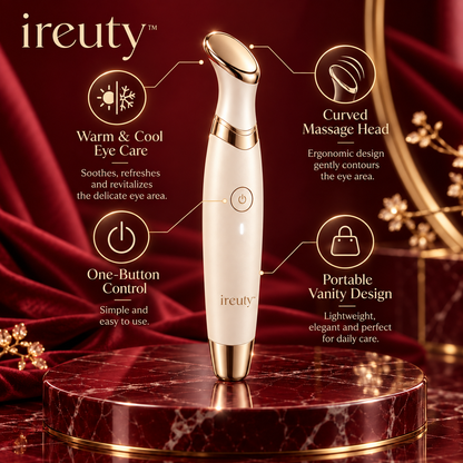 ireuty EyeVeil warm and cool eye massager benefits image