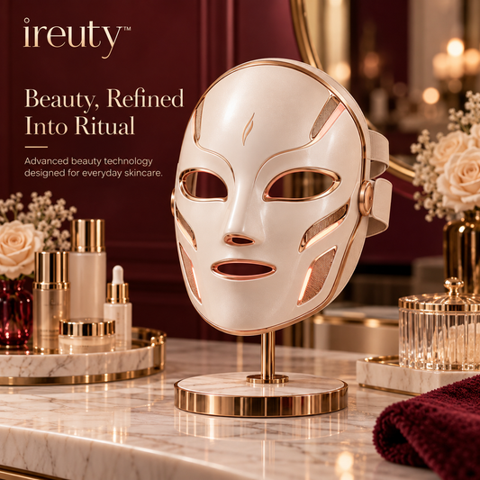 ireuty LumiMask Full-Face LED Beauty Mask luxury hero image