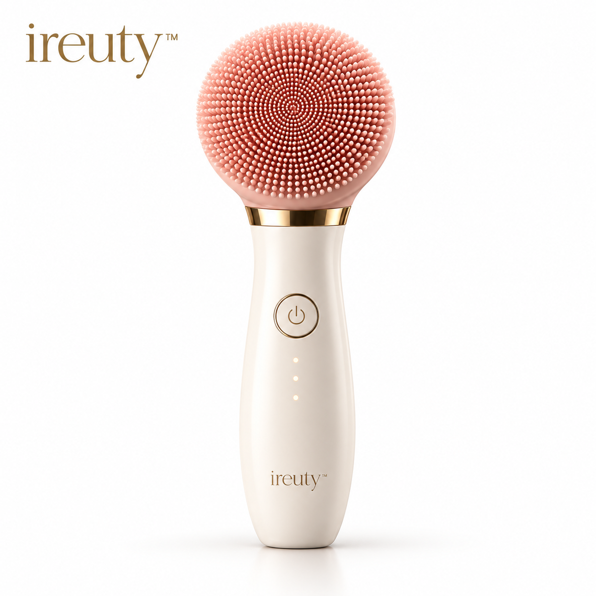 ireuty VelvetCleanse facial cleansing brush on white background