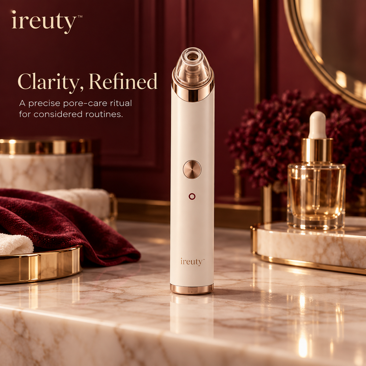 ireuty ClearVeil pore cleansing suction wand hero