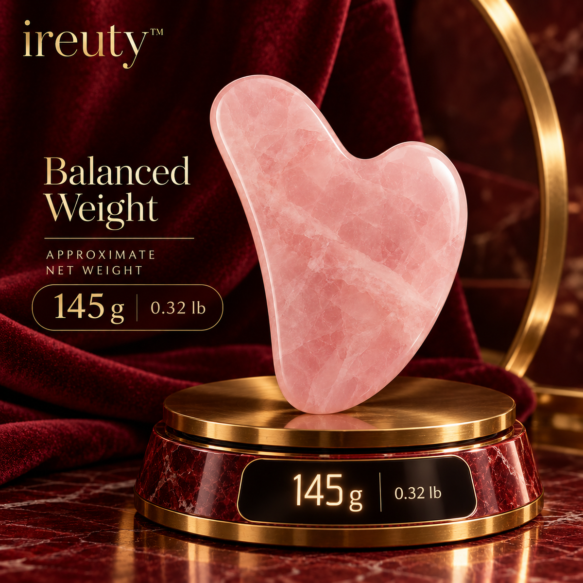 ireuty RougeMuse rose quartz gua sha weight feature image