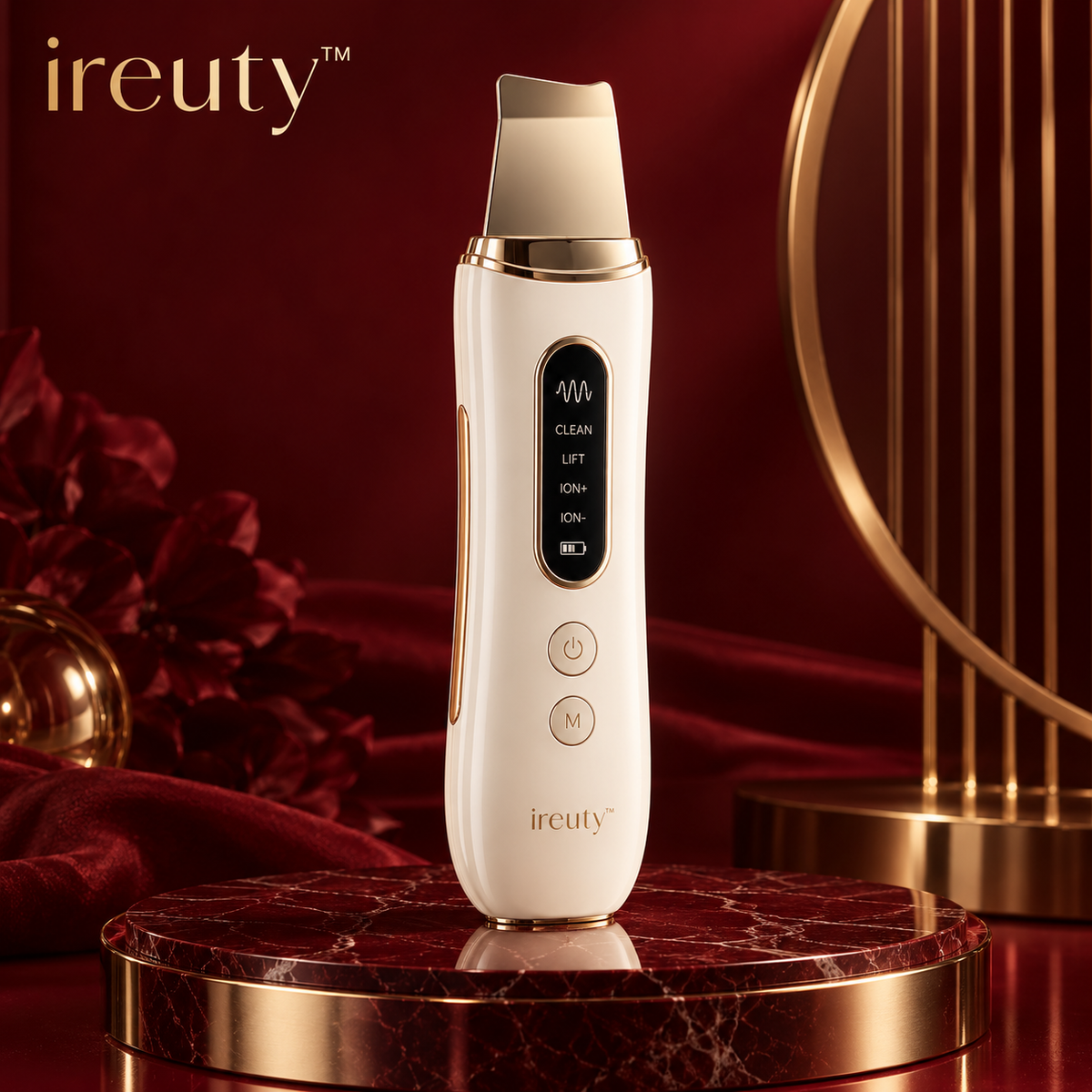 ireuty SonicGlow Ultrasonic Skin Scrubber main image